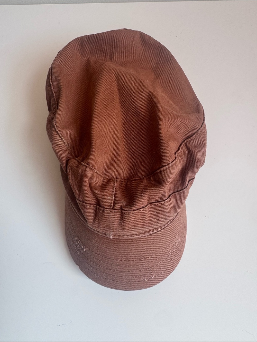 DPC Dorfman Pacific Co. Terracotta Cotton Cadet Military Cap